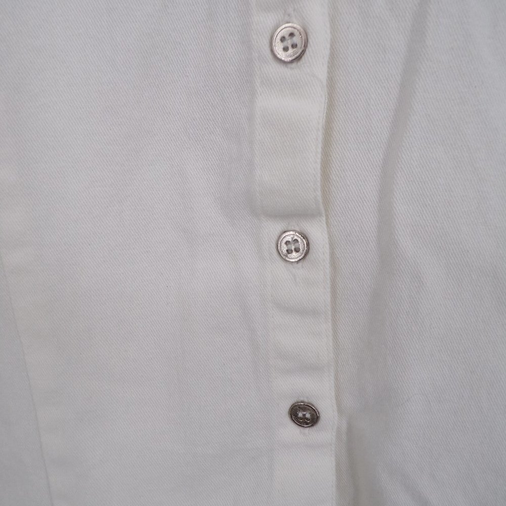 Back In The Saddle Women's Embroidered Western Drop Hem Button Top - size S - Picture 6 of 15